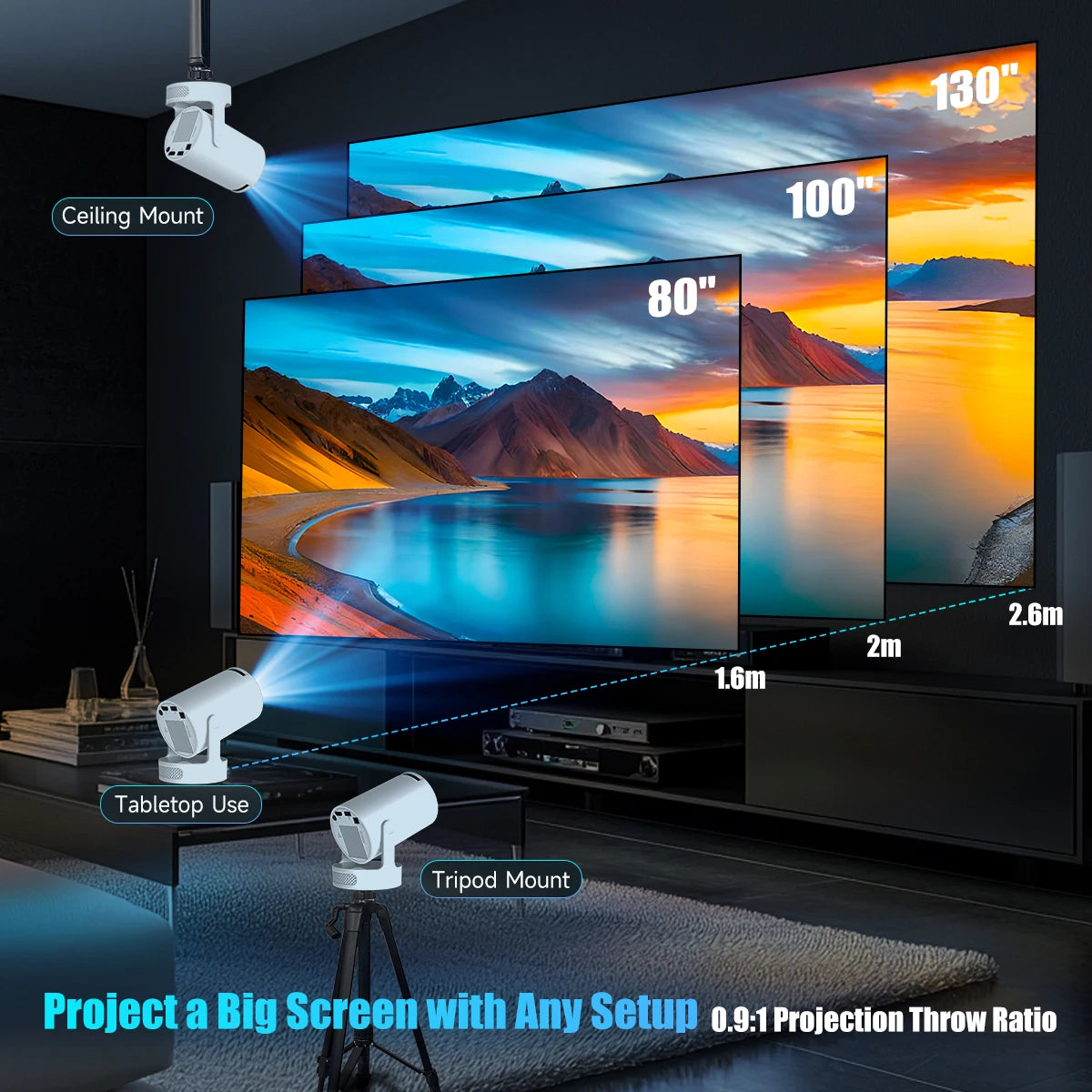 Magcubic HY300 - Smart 4K Projector