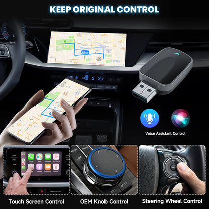 Wireless CarPlay & Android Adapter