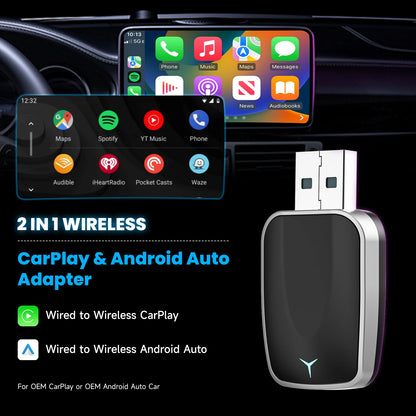 Wireless CarPlay & Android Adapter
