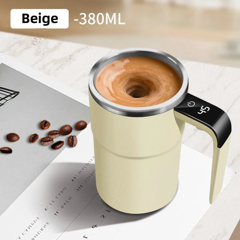 Magnetic Self-Stirring Mug