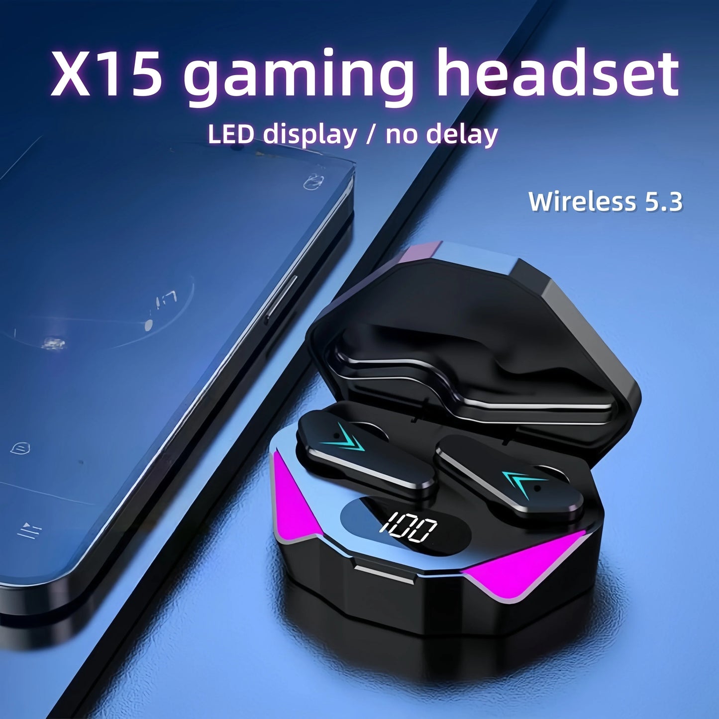 X15 TWS Gaming Earbuds