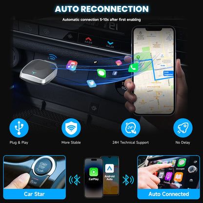 Wireless CarPlay & Android Adapter